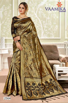 Vaamika Fashion Samparda Heavy Silk Festive Wear Saree Catalog Collection