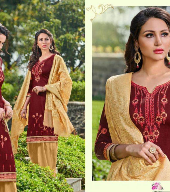 Utsav Menka Pure Jam Cotton Designer Dress Material Catalog Collection