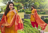 Utsav Menka Pure Jam Cotton Designer Dress Material Catalog Collection