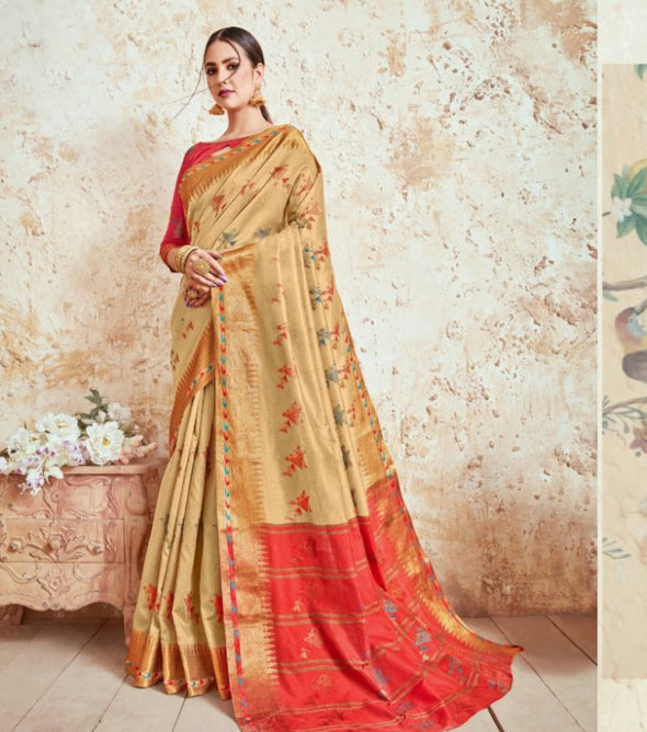 Shangrila Nidhi Silk Soft Crystal Silk Saree Catalog Collection