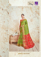 Shangrila Nidhi Silk Soft Crystal Silk Saree Catalog Collection