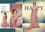 Karma Trendz Sabah Muslin Embroidered Deigital Print Plazzo Style Suits Catalog