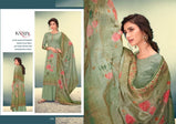 Karma Trendz Sabah Muslin Embroidered Deigital Print Plazzo Style Suits Catalog