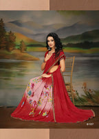 Haytee Sakhi Vol-4 Renial Printed Saree Catalog Collection