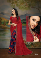 Haytee Sakhi Vol-4 Renial Printed Saree Catalog Collection