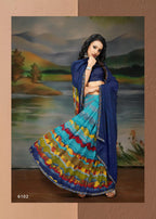 Haytee Sakhi Vol-4 Renial Printed Saree Catalog Collection