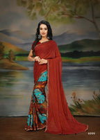 Haytee Sakhi Vol-4 Renial Printed Saree Catalog Collection