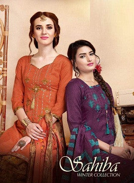 TM Sahiba Pashmina Winter Suits Catalog Collection 2020