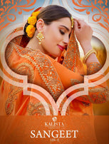 Kalista Sangeet Vol-2 Vichitra Silk Saree Catalog