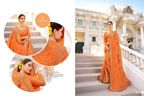 Kalista Sangeet Vol-2 Vichitra Silk Saree Catalog