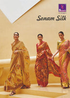 Shangrila Sonam Silk  Digital Print Saree Catalog Collection