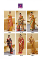Shangrila Sonam Silk  Digital Print Saree Catalog Collection