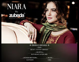 Naira By Zubeda Heavy Satin Georhette Salwar Suits Catalog