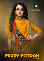 Haytee Fuzzy Pettron Vol-18 Dani Printed Saree Catalog