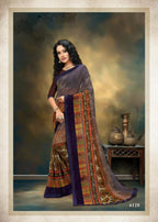Haytee Fuzzy Pettron Vol-18 Dani Printed Saree Catalog