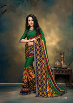 Haytee Fuzzy Pettron Vol-18 Dani Printed Saree Catalog