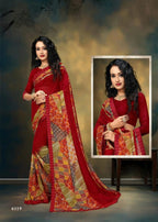 Haytee Fuzzy Pettron Vol-18 Dani Printed Saree Catalog