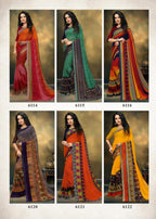 Haytee Fuzzy Pettron Vol-18 Dani Printed Saree Catalog