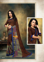 Haytee Fuzzy Pettron Vol-18 Dani Printed Saree Catalog
