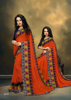 Haytee Fuzzy Pettron Vol-18 Dani Printed Saree Catalog