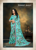 Haytee Fuzzy Pettron Vol-18 Dani Printed Saree Catalog
