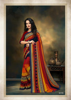 Haytee Fuzzy Pettron Vol-18 Dani Printed Saree Catalog