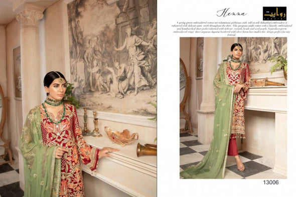 Rawayat Mashq Formal Collection Pakistani Style Suits Catalog