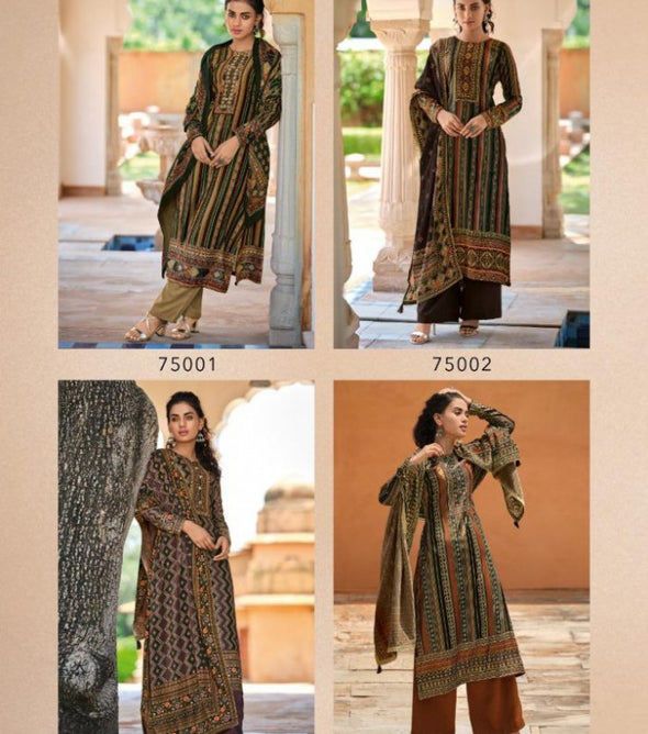 Deepsy Suits Olivia Premium Velvet Digital Print Suits Catalog Collection