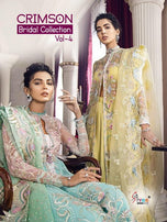 Shree Fabs Crimson Bridal Collection Vol-4 Pakistani Heavy Suits Catalog