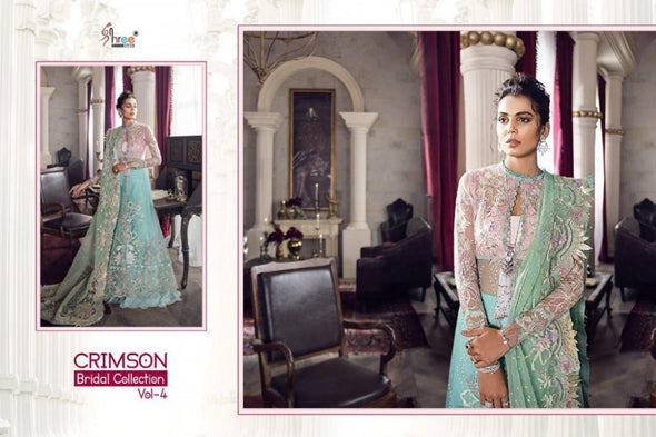 Shree Fabs Crimson Bridal Collection Vol-4 Pakistani Heavy Suits Catalog