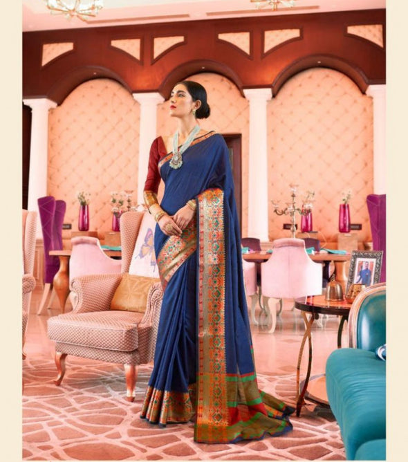Rajtex Kundan Silk Vol-3 Handloom Weaving Silk Saree Catalog