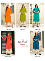 Kalakari Nx Sakhi Saheli Vol-19 Kurti With Bottom Pair Catalog