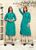 Kalakari Nx Sakhi Saheli Vol-19 Kurti With Bottom Pair Catalog