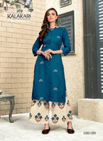 Kalakari Nx Sakhi Saheli Vol-19 Kurti With Bottom Pair Catalog