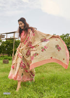 Shangrila New Kanchana Cotton Vol-23 Linen Cotton Saree Catalog