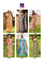 Shangrila New Kanchana Cotton Vol-23 Linen Cotton Saree Catalog