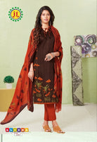 JT Alisha Vol-6 Printes Cotton Dress Material Catalog