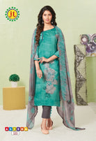 JT Alisha Vol-6 Printes Cotton Dress Material Catalog