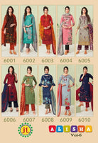 JT Alisha Vol-6 Printes Cotton Dress Material Catalog