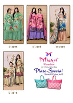 Mishri Creation Plazo Special Karachi Cotton Vol-3 Printed Cotton Suits Catalog