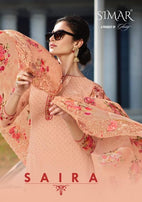 Glossy Simar Saira Stragiht Salwar Suits Catalog Collection
