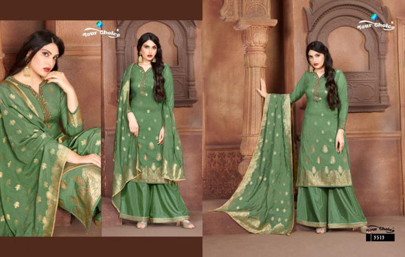 Your Choice Gajban Vol-2 Plazzo Type Salwar Suits Catalog