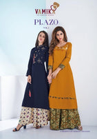 Arihant Vamika Plazo Vol-3 Kurti With Bottom Pair Catalog Collection