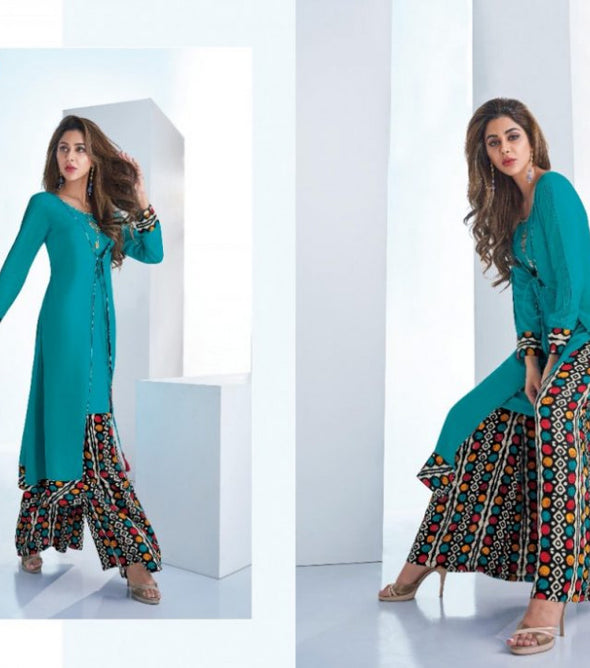 Arihant Vamika Plazo Vol-3 Kurti With Bottom Pair Catalog Collection