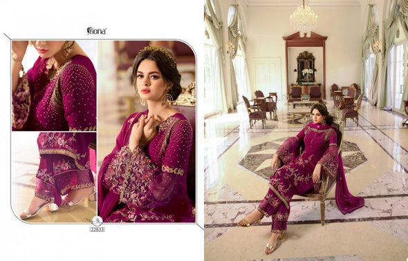 Fiona Navya Vol-2 Georgette With Designer Work Salwar Suits Catalog