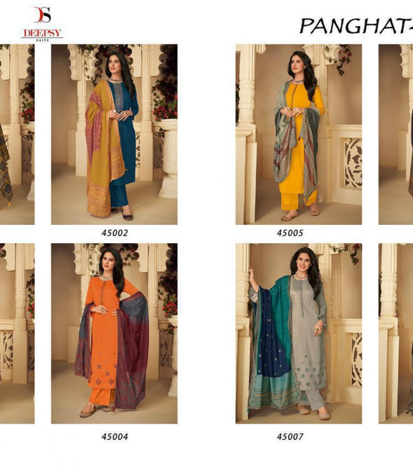 Deepsy Panghat Vol-4 Pashmina Winter Salwar Suits Catalog