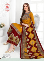 JK Mastani Vol-4 Cotton Dupatta Printed Suits Catalog Collection
