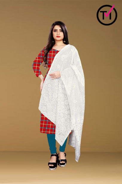 Flavorous Vol-1 Knitting Imported Fabric With Diamond Dupatta Catalog Collection