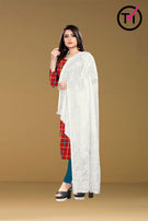 Flavorous Vol-1 Knitting Imported Fabric With Diamond Dupatta Catalog Collection