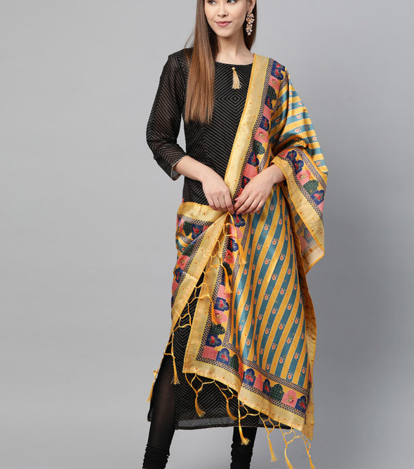 Zarika Bbd Color Vol-4 Designer Silk Dupatta Wholesale Catalog Collection